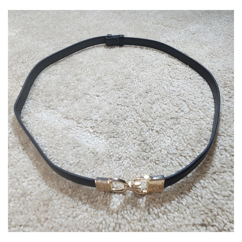 Black and Gold Women's Belt
